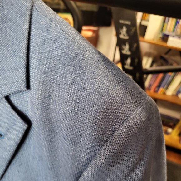 Club Monaco Suit - Baby Blue Grant Sz 40 - Picture 3 of 7